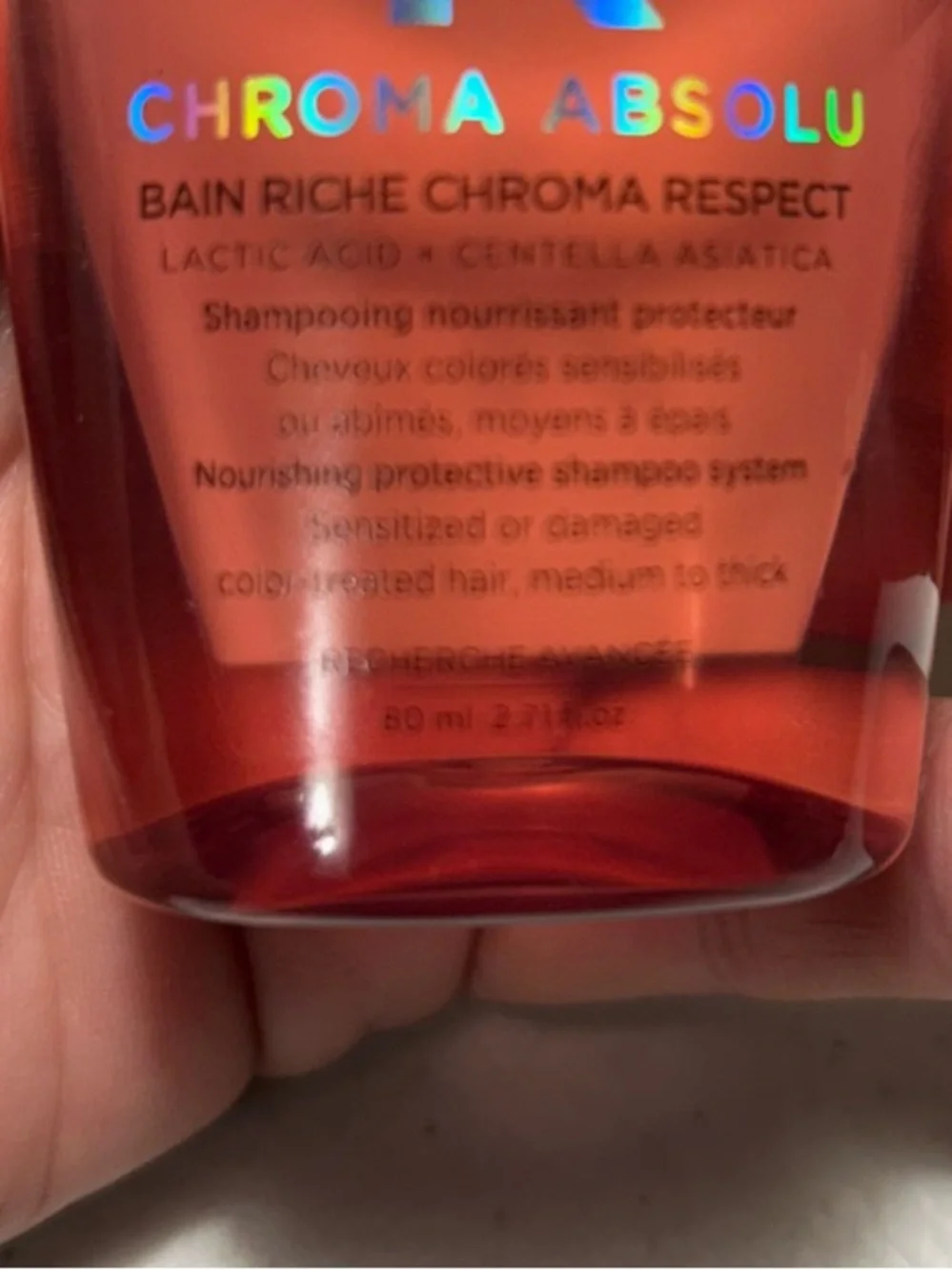 Kerastase Pink & Purple Chroma and Blond Absolu Travel Shampoos